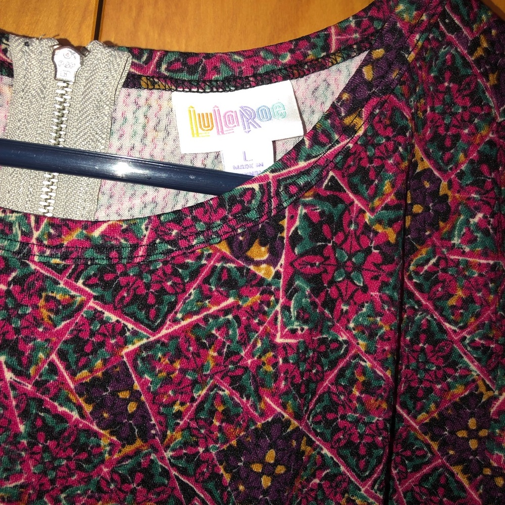 NEW - LuLaRoe LLR Amelia Dress - Large - NWT - Picture 3 of 6